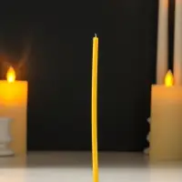 Свечи церковные медовые №100, упаковка 1 кг, парафин, медовое масло