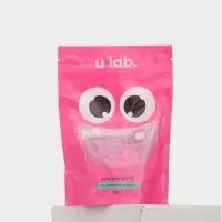 Соль для ванны «Монстрики», 200 г, аромат клубничная жвачка, ULAB