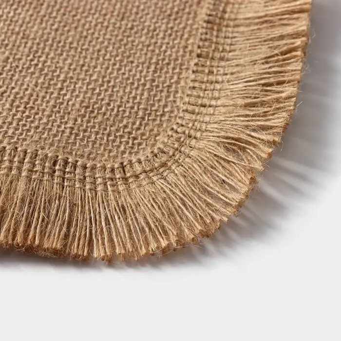 Салфетка сервировочная на стол Доляна &laquo;Любовь&raquo;, 40&times;30 см, бежевая