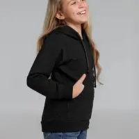 Худи детское Kirenga Kids 2.0, черное, 8 лет