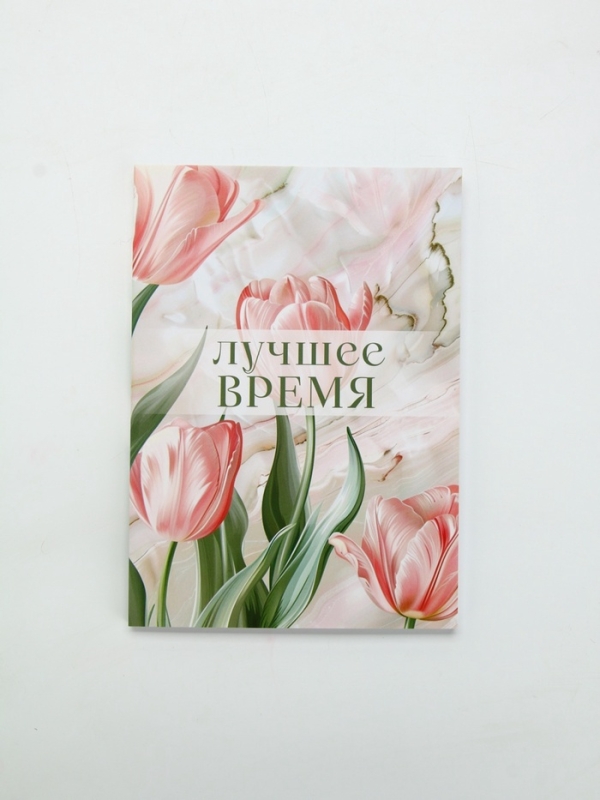 Ежедневник-смешбук раскраска антистресс А5, 80 листов Ежедневник-смешбук раскраска антистресс А5, 80 листов "Лучшее время"