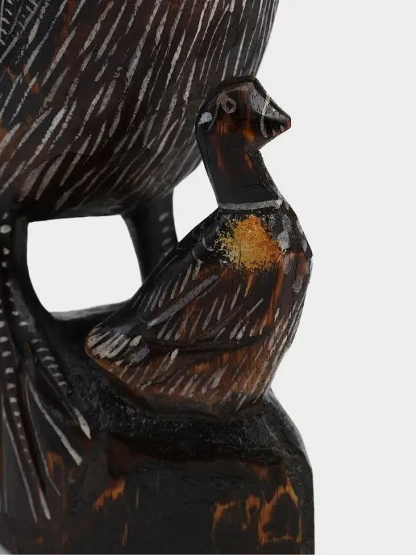 Сувенир &laquo;Утка с утёнком&raquo;, 52&times;9&times;17 см, дерево