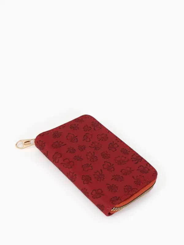 Кошелек жен 07-01-01 Июнь2526, 13*2*9 см, 2 отд+отд/молн, д/карт, бордо Кошелек жен 07-01-01 Июнь2526, 13*2*9 см, 2 отд+отд/молн, д/карт, бордо