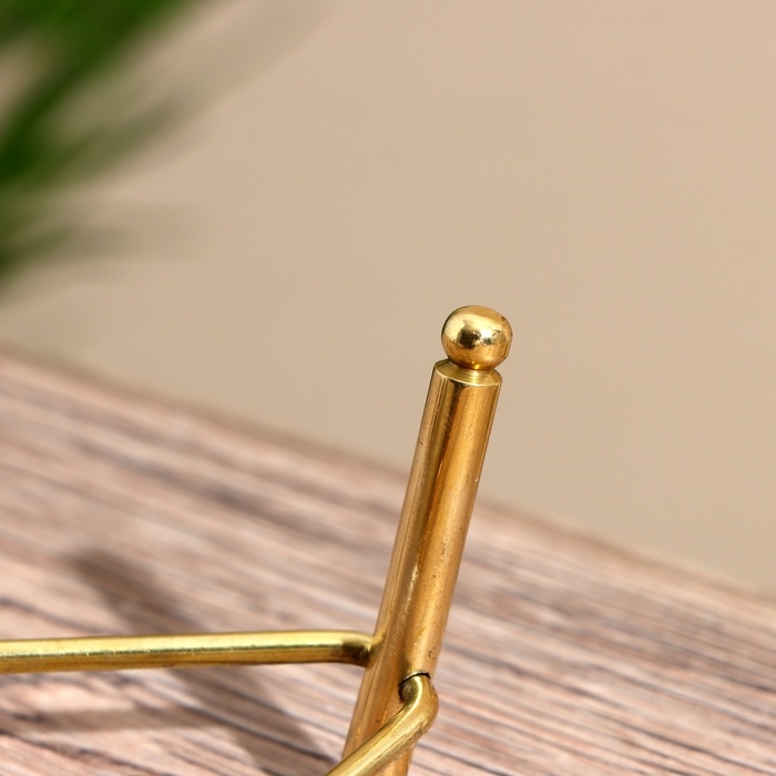 Подставка для книги  Подставка для книги "Трио" латунь 7х4х3 см