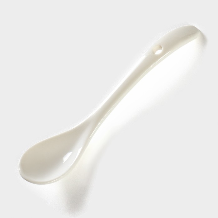 Банка для хранения сыпучих продуктов с ложкой BellaTenero &laquo;Эстет. Овощи&raquo;, 250 мл, с бамбуковой крышкой, фарфоровая, цвет белый