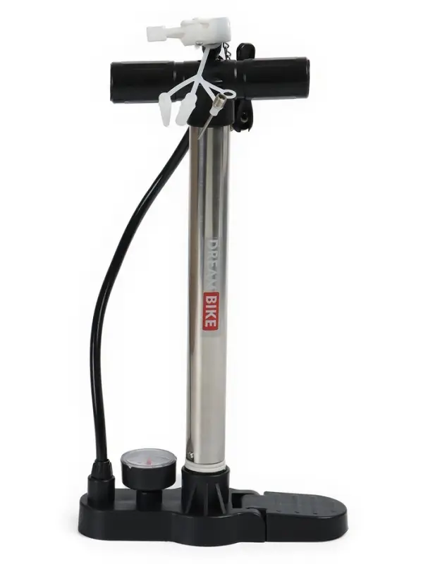 Насос универсальный Dream Bike, 35 см, 4 насадки