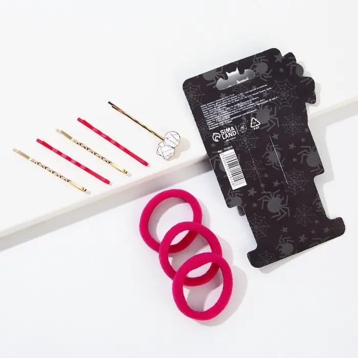 Резинки, невидимки для волос на Хэллоуин «Хэллоуин уже близко». Резинки, невидимки для волос на Хэллоуин «Хэллоуин уже близко».