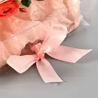 Коробка подарочная пластиковая с тишью и гирляндой &laquo;Расцветай&raquo;, 20&times;18&times;5 см