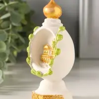 Фигурка гипс &laquo;Яйцо с куполом&raquo;, 11&times;5 см