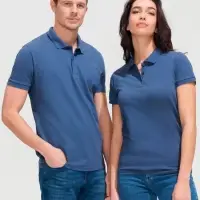 Рубашка поло женская Perfect Women 180 белая, размер XL