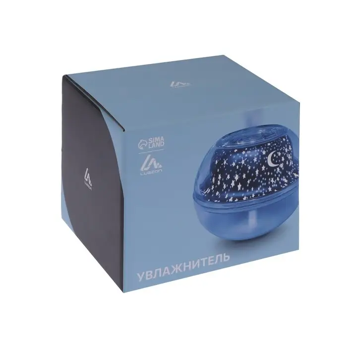 Увлажнитель воздуха Luazon HM-6, ночник &laquo;Звёздное небо&raquo;, 0.5 л, 2 Вт, USB