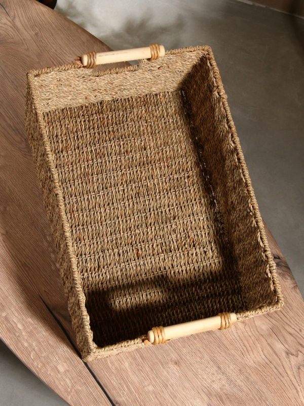 Корзина плетеная 46х30х20 см, сиграсс