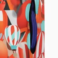 Чехол для чемодана &laquo;Воздушные шары&raquo;, 28", разноцветный