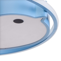 Светильник с ПДУ 1790/1 LED 50Вт диммер синий 50х50х5 см BayerLux