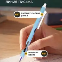 Стираемая ручка &laquo;Чудик&raquo;, гелевая, автоматическая, синий стержень, узел 0.5 мм, МИКС