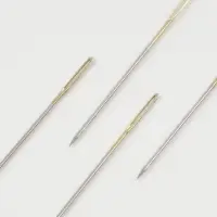 Иглы для вышивания лентой, с золотым ушком, d=1.07 мм, 4.4-4.9 см, набор 4 шт.