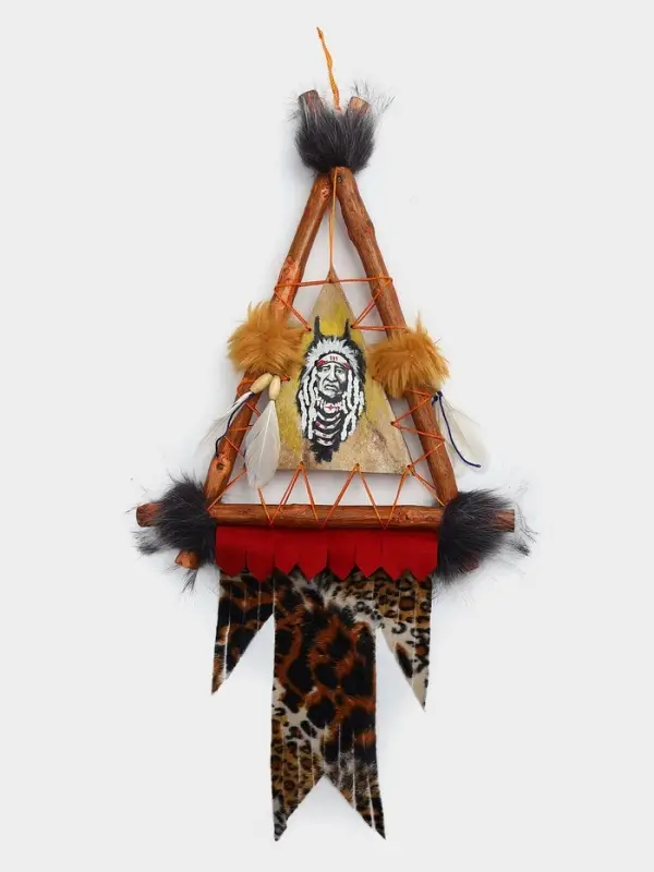 Панно &laquo;Вождь&raquo;, 30&times;3&times;60 см