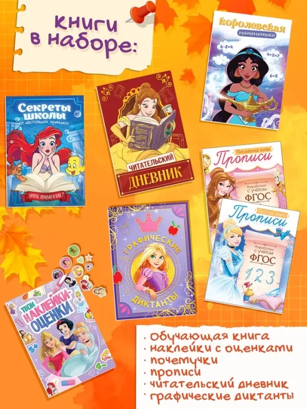 Набор первоклассницы, 23 в 1