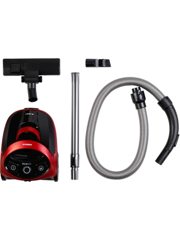 Пылесос HYV-C1990 1,5л 1800Вт красный