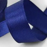 Лента атласная, 12 мм × 23 ± 1 м, цвет кобальт
