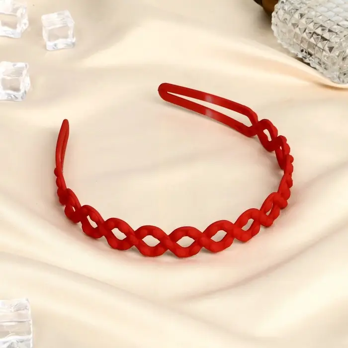 Ободок для волос «Малена», зиг заг, 1.7 см, МИКС Ободок для волос «Малена», зиг заг, 1.7 см, МИКС