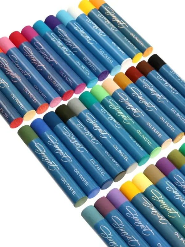Пастель масляная 36 цветов, ЗХК &laquo;Сонет&raquo;, 10/69, круглая