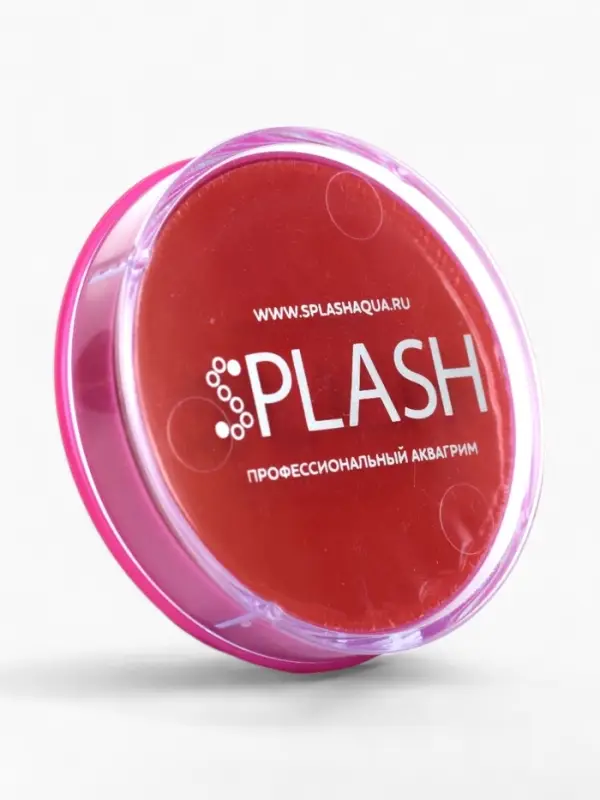 Аквагрим  в шайбе , регулярный, красный, 32 гр.