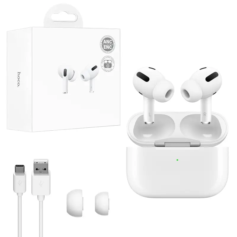 Гарнитура EW68 Bluetooth True Wireless Stereo Headset HOCO белая Гарнитура EW68 Bluetooth True Wireless Stereo Headset HOCO белая