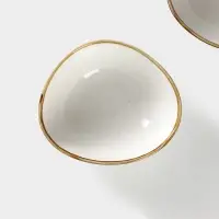 Салатники Magistro &laquo;Церера&raquo;, набор 2 шт., 15.3&times;13&times;5.5 см, фарфор, белые