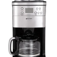 Кофемашина капельная кофемолка КТ-705 - 1050 Вт - 1.5 л