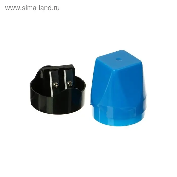 Точилка с контейнером «Классика», двойная, корпус МИКС