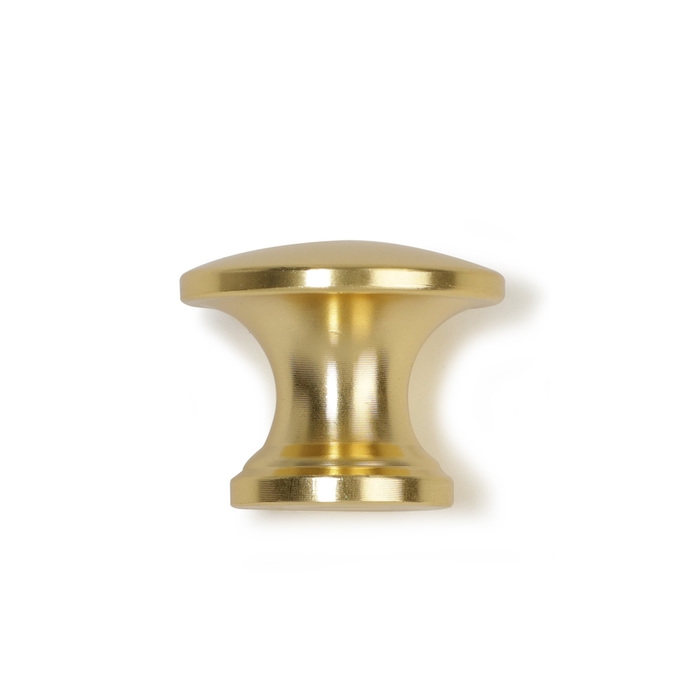 Ручка-кнопка CAPPIO RK148, d=24 мм, цвет сатиновое золото, 8 шт. Ручка-кнопка CAPPIO RK148, d=24 мм, цвет сатиновое золото, 8 шт.