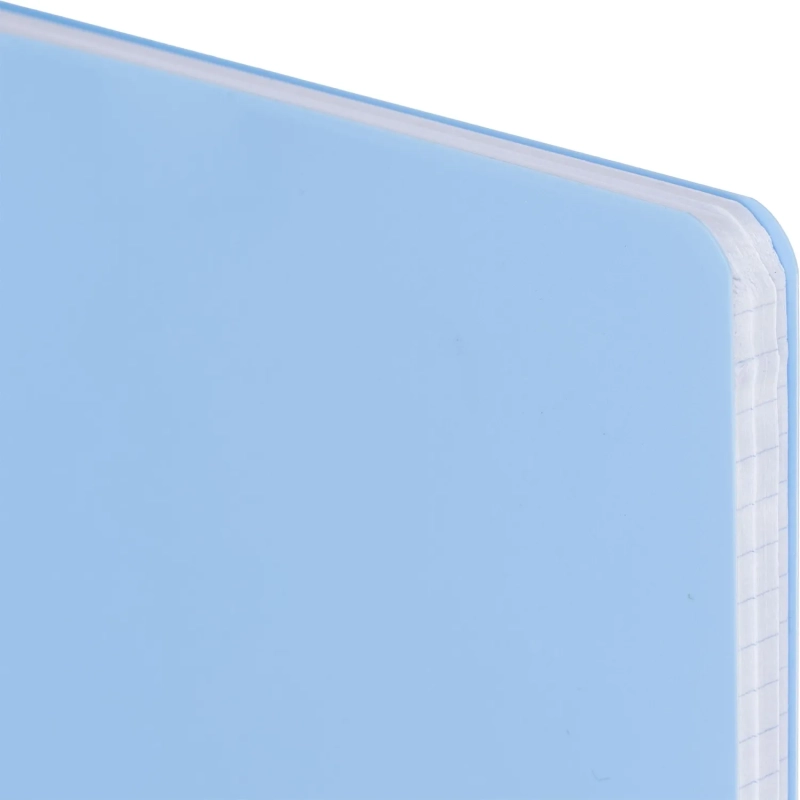 Бизнес-тетрадь А5,96л,кл,спир,пластик,тон.бл. Attache Bright colours Голуб