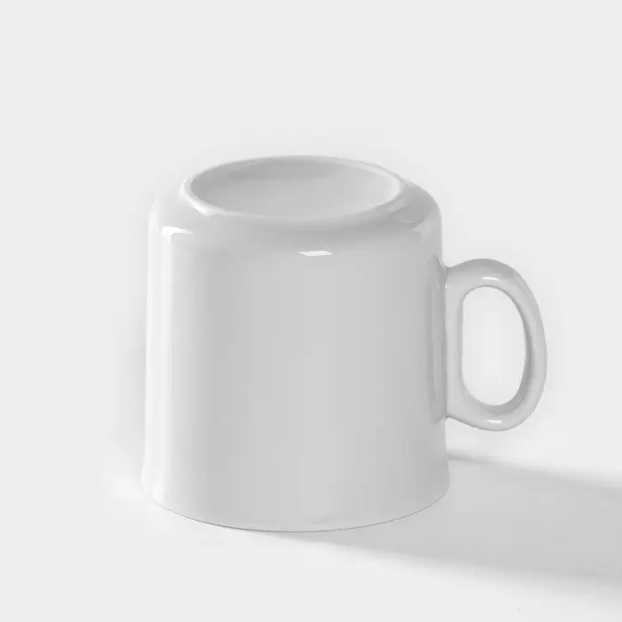 Кружка Добрушский завод &laquo;Непоседа&raquo;, 200 мл, фарфор, белая