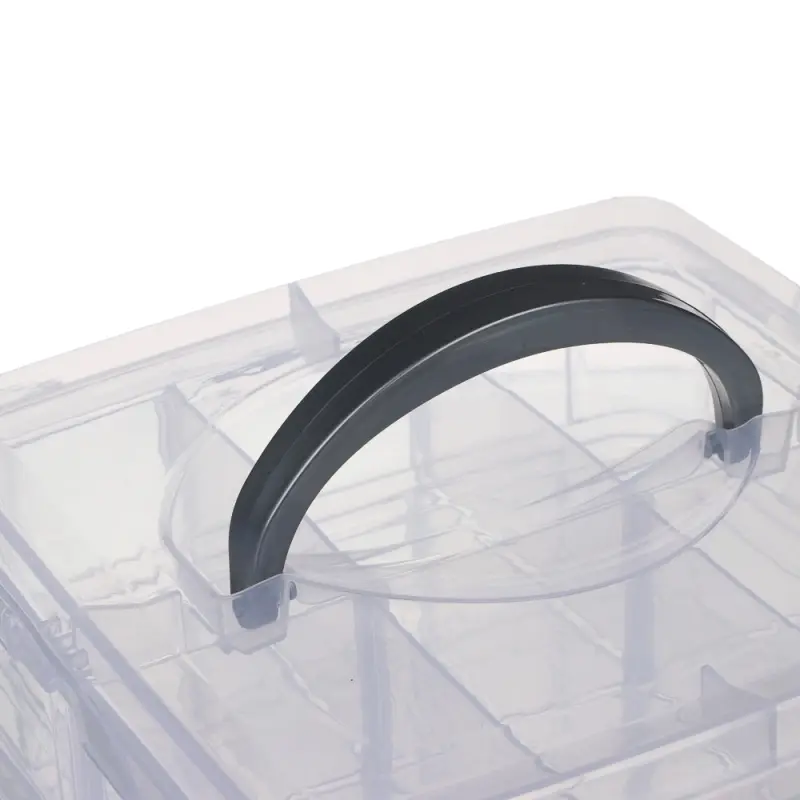 Органайзер тм VETTA, 3-х уровневый, 18 ячеек, пластик, 15х15х12,5см