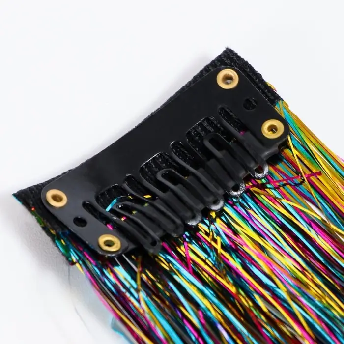 Прядь для волос блестящая, 40 см Прядь для волос блестящая, 40 см "Радуга Деш", My Little Pony