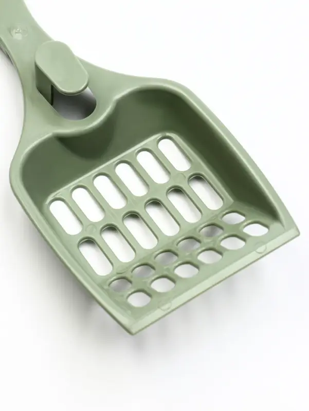 Совок для кошачьего туалета &laquo;Мур Мяу&raquo;, 22.5&times;9.5&times;4 см, пластик, цвет фисташковый