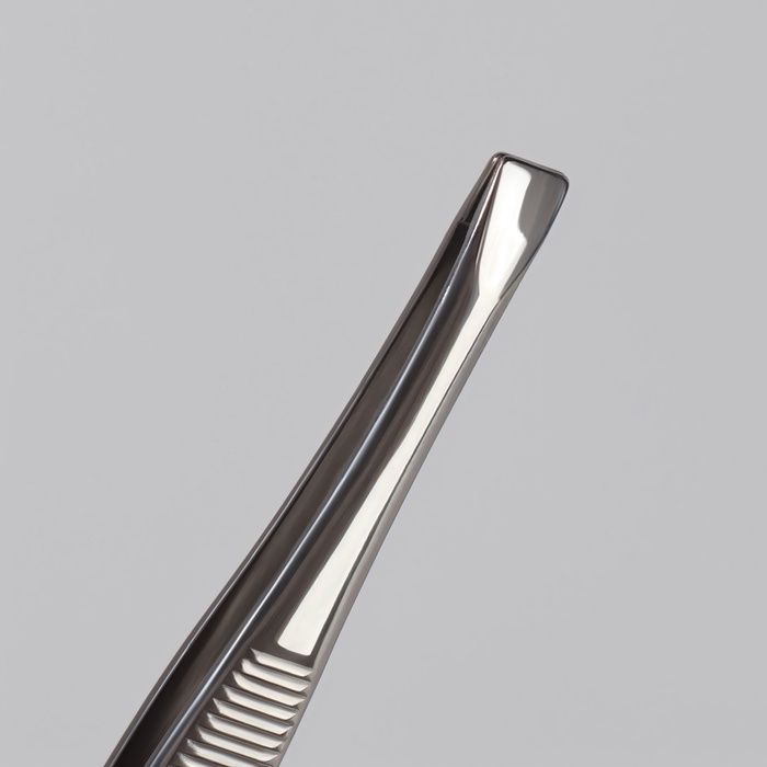 Пинцет прямой ZINGER, узкий, 9 см, на блистере, цвет серебристый, В-157-S Пинцет прямой ZINGER, узкий, 9 см, на блистере, цвет серебристый, В-157-S