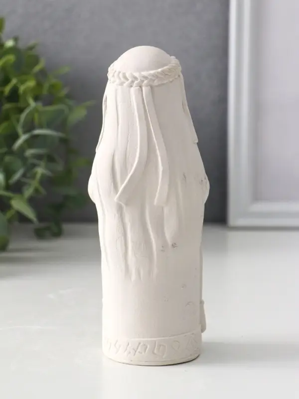 Фигурка - оберег &laquo;Денежная берегиня&raquo;, 14&times;6&times;6 см, натуральный