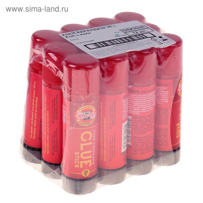 Клeй-карандаш Koh-I-Noor, ПВП, 35 г Клeй-карандаш Koh-I-Noor, ПВП, 35 г