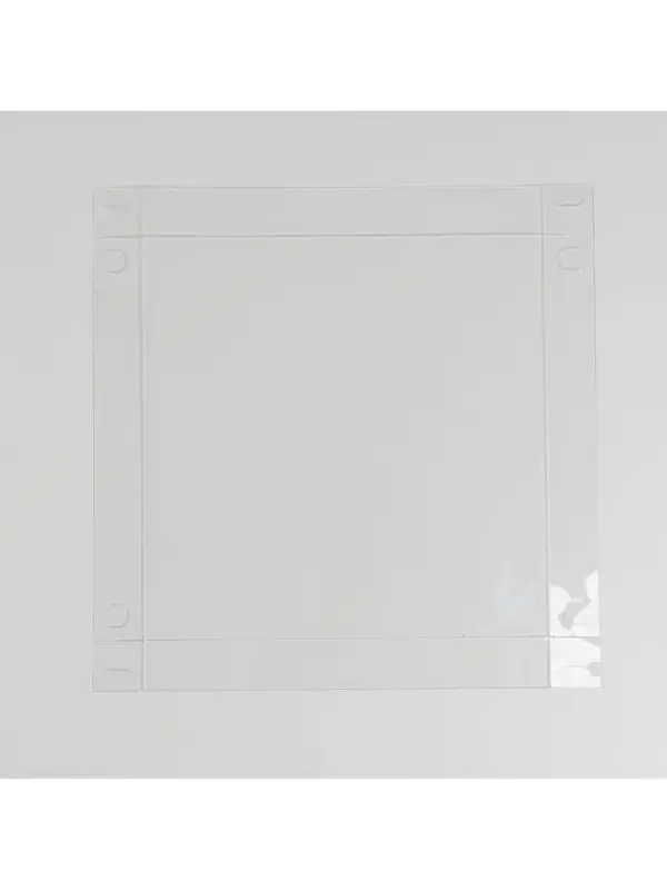 Коробка для печенья, кондитерская упаковка с пластиковой крышкой, &laquo;23 февраля&raquo;, 21&times;21&times;3 см