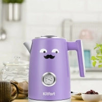 Чайник электрический металлический КТ-6144 - 1.7 л