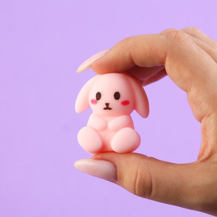 Мялка антистресс «Моей зайке», зайка , 3,7 х 5 см. Мялка антистресс «Моей зайке», зайка , 3,7 х 5 см.