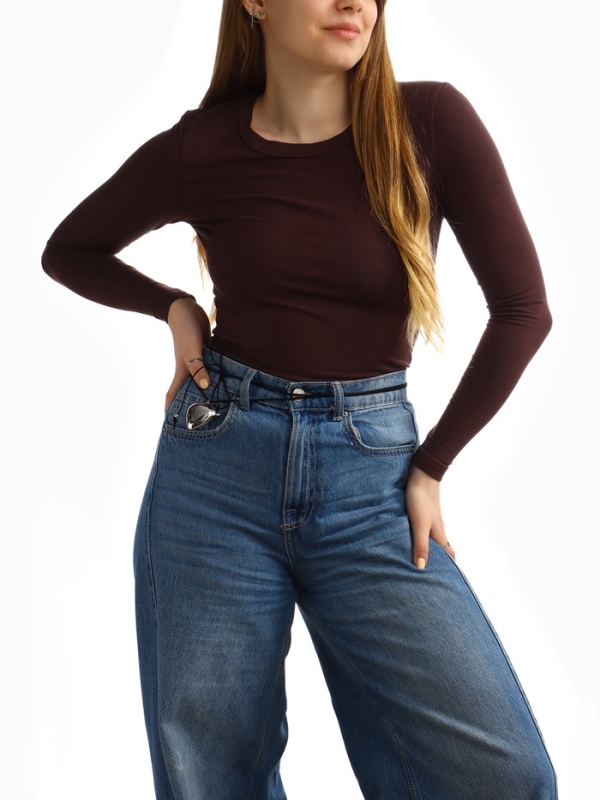 Портупея с кулоном «Сердечко» гладкое, трансформер, цвет серебро, 150 см