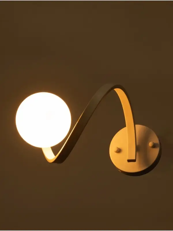 Бра настенный BayerLux Nadine, 1&times;10 Вт, GU10, белый, 37&times;16&times;32 см