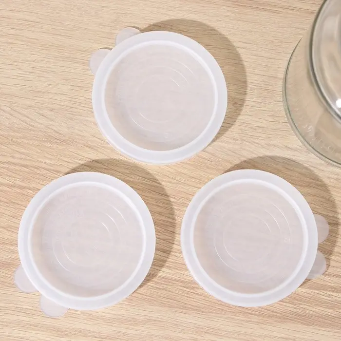 Крышки ПЭТ, для горячего консервирования, d=82 мм, 10 шт Крышки ПЭТ, для горячего консервирования, d=82 мм, 10 шт