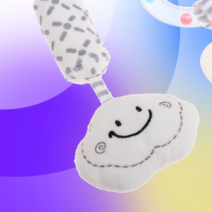 Подвеска на кроватку и коляску «Котик», музыкальная, свет Подвеска на кроватку и коляску «Котик», музыкальная, свет