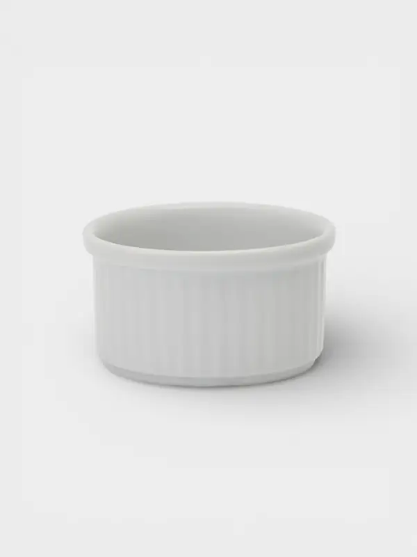 Соусник Добрушский завод, фарфор, 250 мл, белая