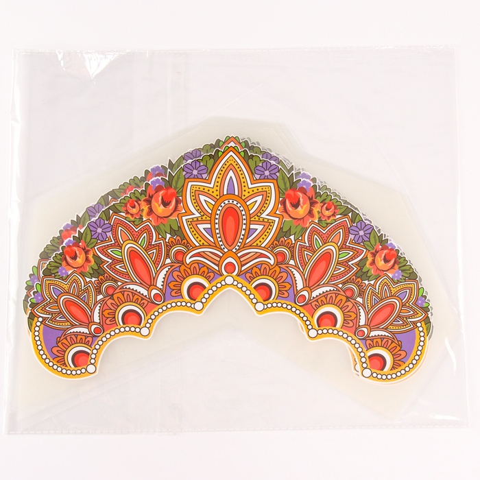 Термотрансфер «Павлопосадский», узор и цветы, набор 10 шт. Термотрансфер «Павлопосадский», узор и цветы, набор 10 шт.