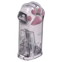 Точилки с контейнером &laquo;Лапка&raquo;, набор 2 штуки, МИКС